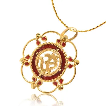 Pure Gold Plated Pendant